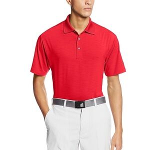 Ben Hogan Performance Men's Red Short-Sleeve Golf Polo In New Condition